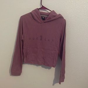 Hurley Cropped  Hoodie